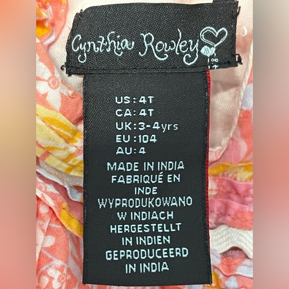 Cynthia Rowley Pink and Yellow Floral Dress - Picture 3 of 6